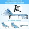 In-Depth Review of GYMAX Folding Lounge Chair Best Outdoor Tanning Chair