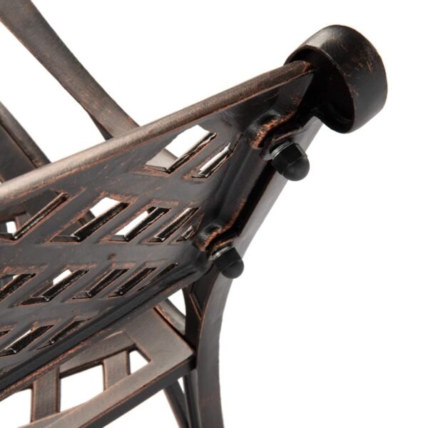 Patio Sense 61491 Patio Bench Review Lightweight Cast Aluminum Garden Seating