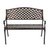 Patio Sense 61491 Patio Bench Review Lightweight Cast Aluminum Garden Seating