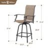 Sophia & William Patio Swivel Bar Stools Review Stylish Comfort and Durability Combined
