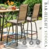 Sophia & William Patio Swivel Bar Stools Review Stylish Comfort and Durability Combined