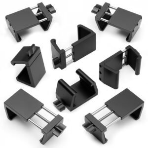 Universal Heavy-Duty Outdoor Furniture Clips For Wicker Patio Furniture,Blasoul Anti-Separation Locking System for Sectional Couch,Secures up to 2.5" Square & Round Tubes(8pcs)